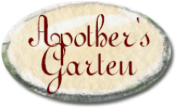 Illustration Schild Apotheker's Garten